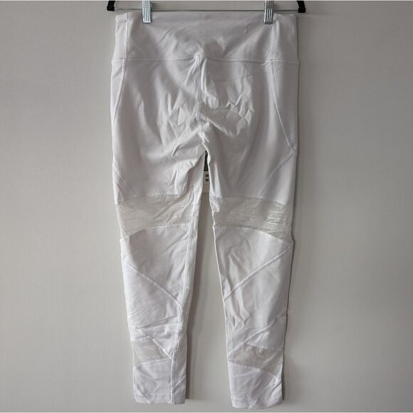 NWOT Victoria's Secret Sport Knockout Leggings with Mesh Lace Cutouts - L - Picture 9 of 9